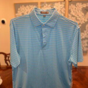 4 Peter Millar Summer Comfort Polos - Size Medium